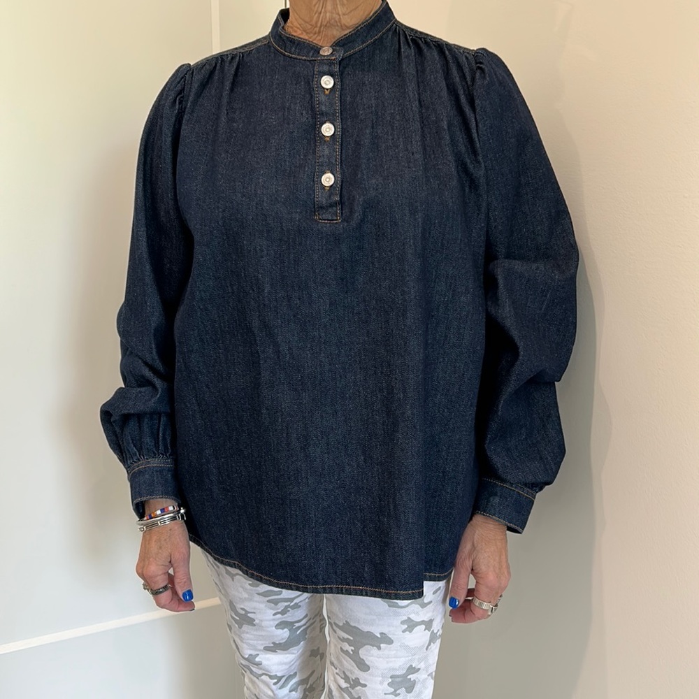 GANNI Denim Tunic